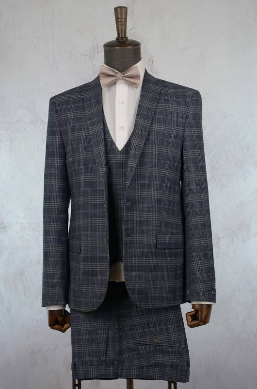 Костюм мужской тройка Nowal 074КД